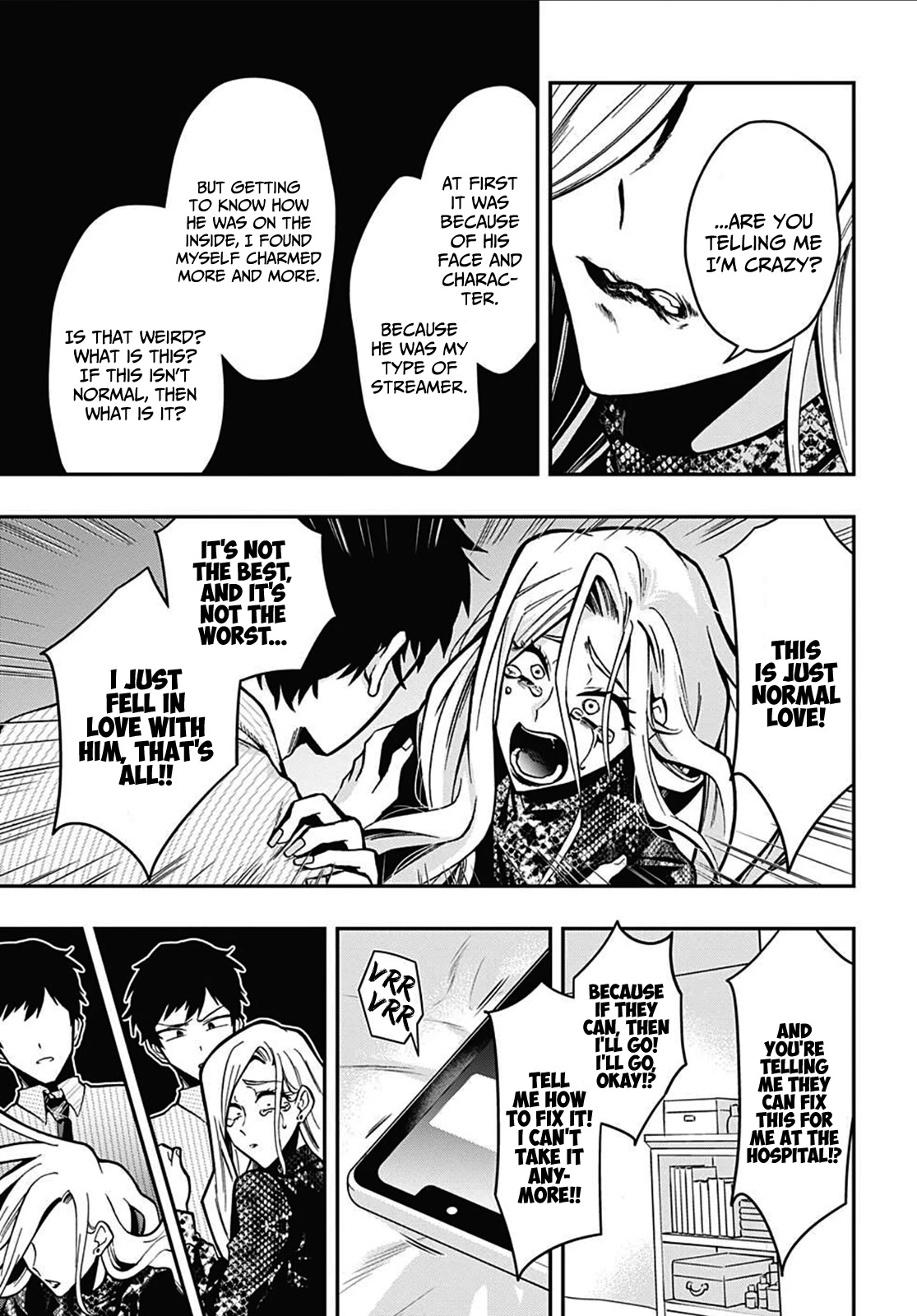 Gachi Koi Nenchakujuu: Net Haishinsha no Kanojo ni naritakute Chapter 54 page 7 - Chapter 54: A woman I don’t know