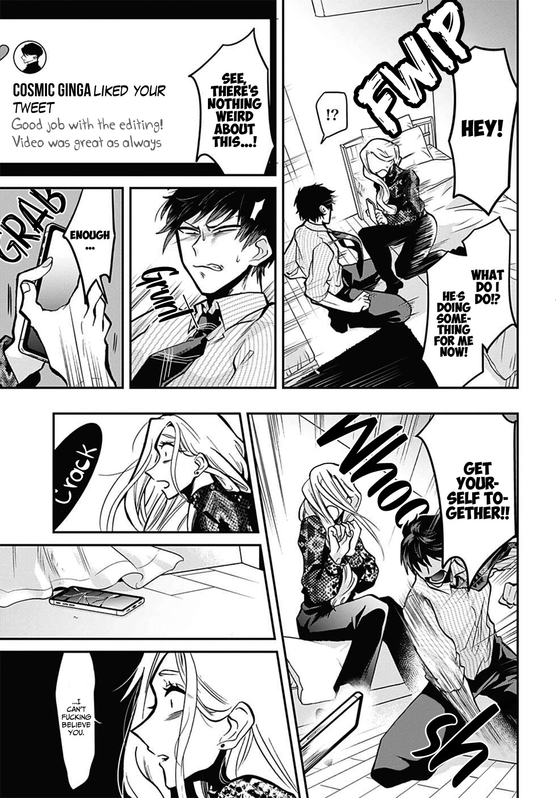 Gachi Koi Nenchakujuu: Net Haishinsha no Kanojo ni naritakute Chapter 54 page 9 - Chapter 54: A woman I don’t know