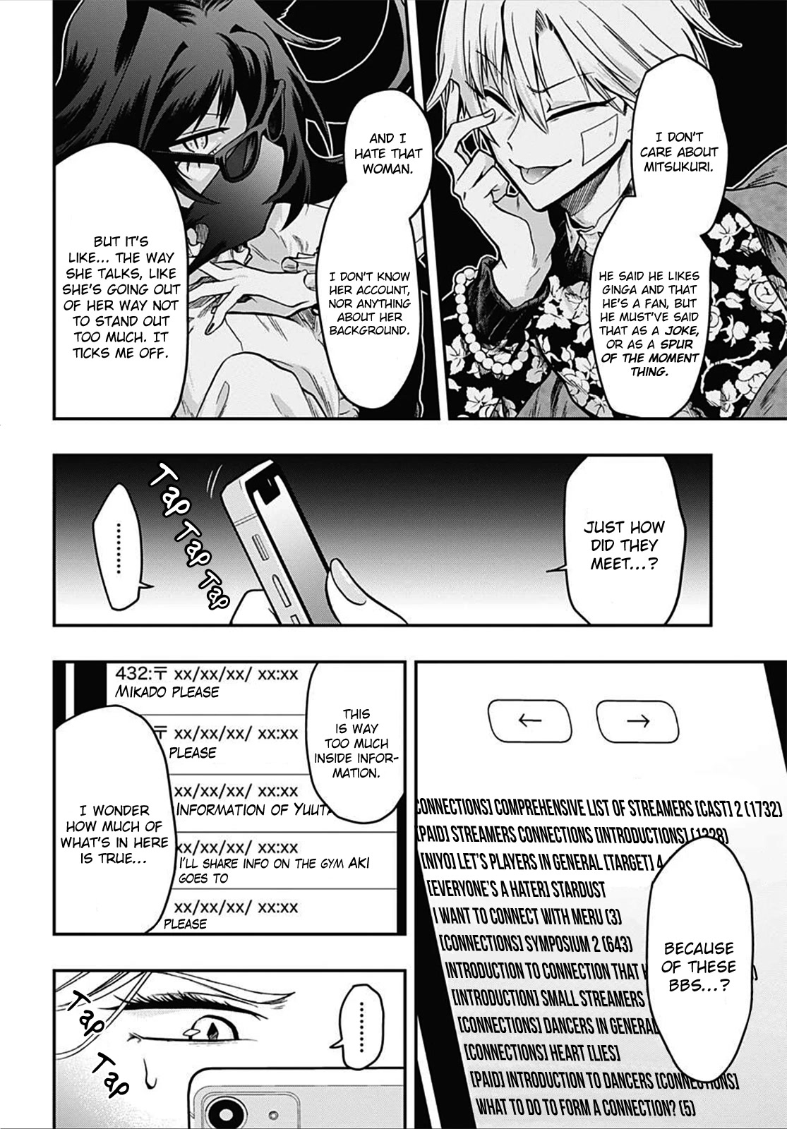 Gachi Koi Nenchakujuu: Net Haishinsha no Kanojo ni naritakute Chapter 55 page 10 - Chapter 55: I want him to know