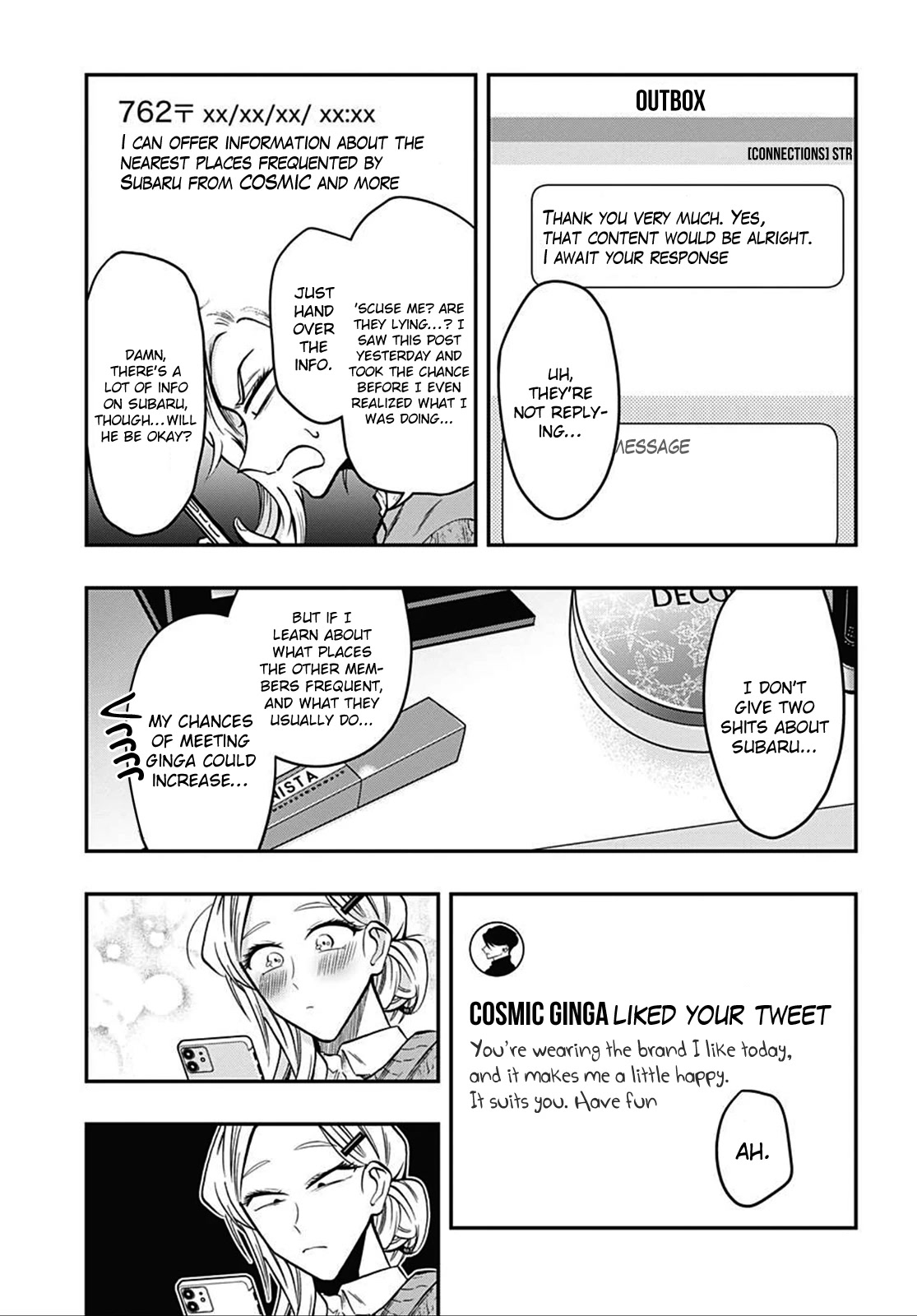 Gachi Koi Nenchakujuu: Net Haishinsha no Kanojo ni naritakute Chapter 55 page 11 - Chapter 55: I want him to know