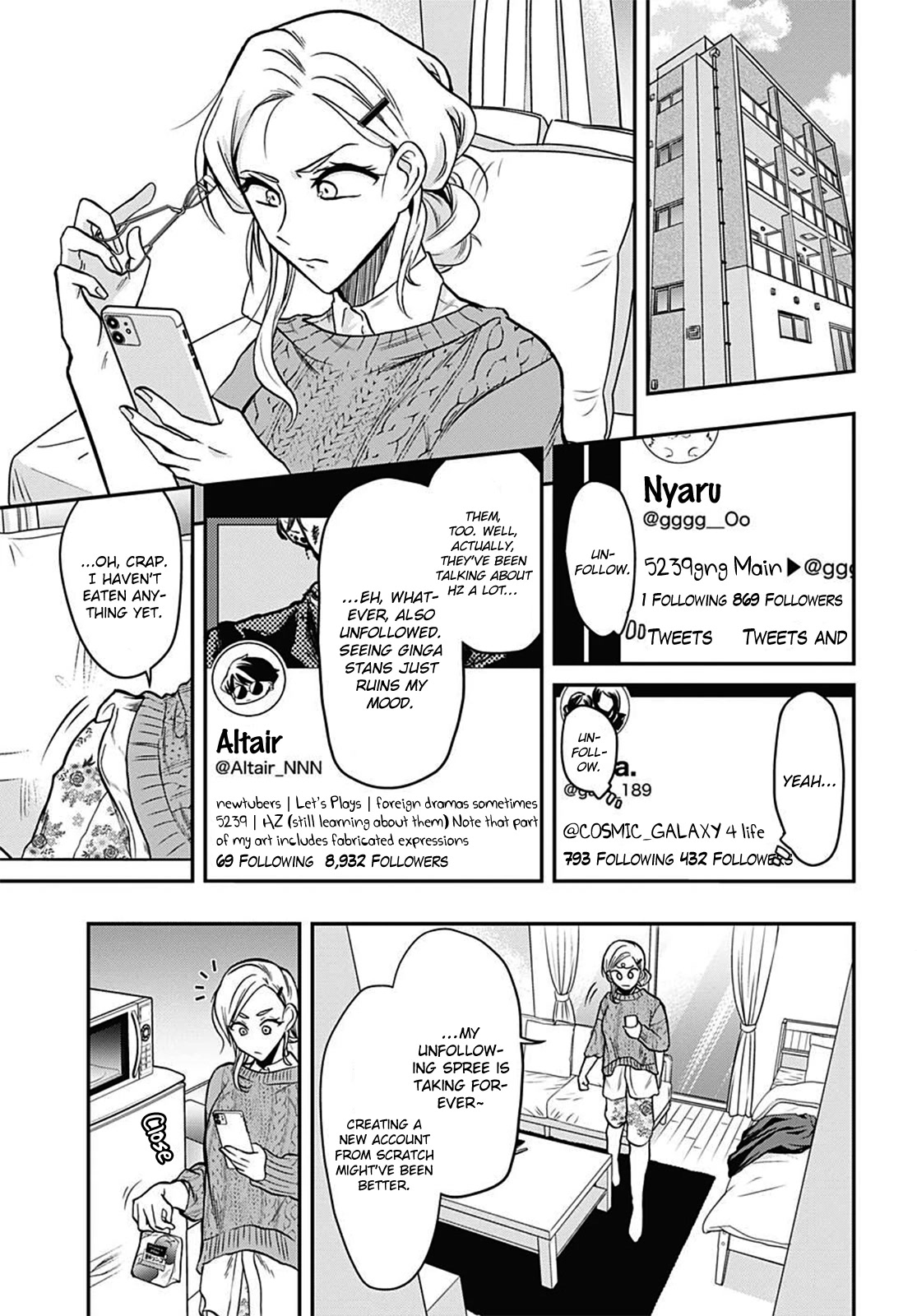 Gachi Koi Nenchakujuu: Net Haishinsha no Kanojo ni naritakute Chapter 55 page 7 - Chapter 55: I want him to know