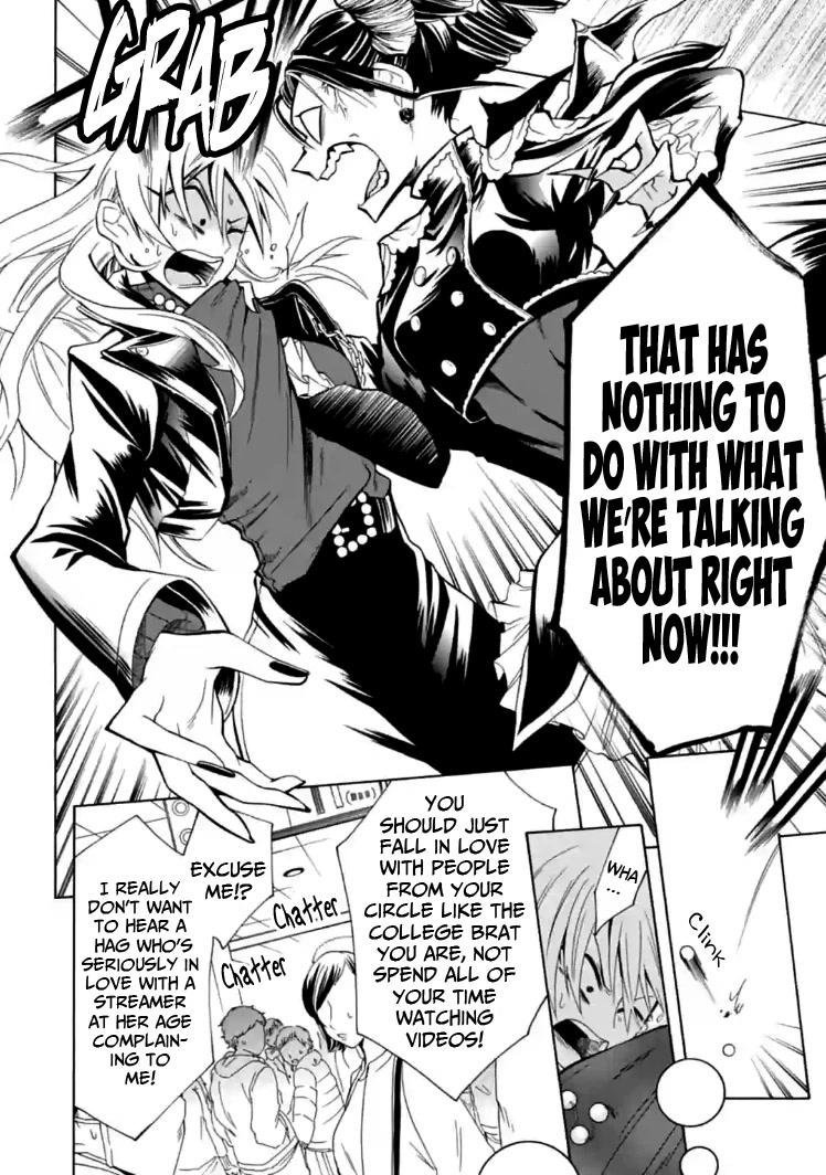 Gachi Koi Nenchakujuu: Net Haishinsha no Kanojo ni naritakute Chapter 6 page 8 - Chapter 6: Crazy fan