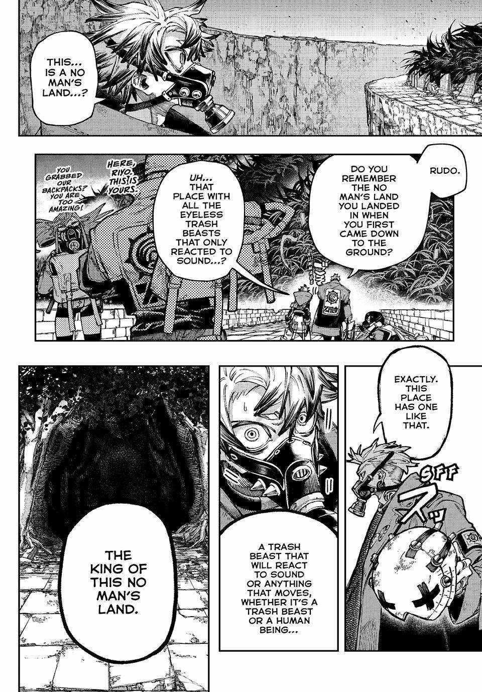 Gachiakuta Chapter 100 page 7 - Chapter 100: Tori: The Jungle No Man's Land
