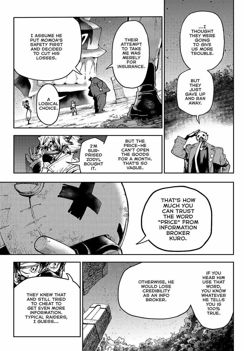 Gachiakuta Chapter 108 page 15 - Chapter 108: Stay Out of Our Way, Seriously