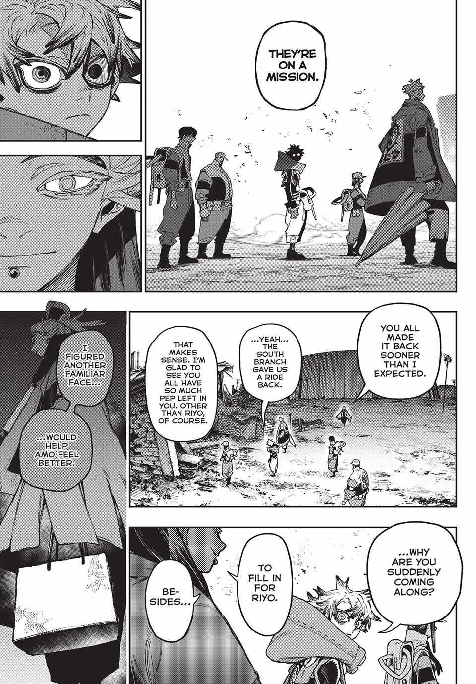 Gachiakuta Chapter 109 page 13 - Chapter 109: Amo’s Whereabouts. And…