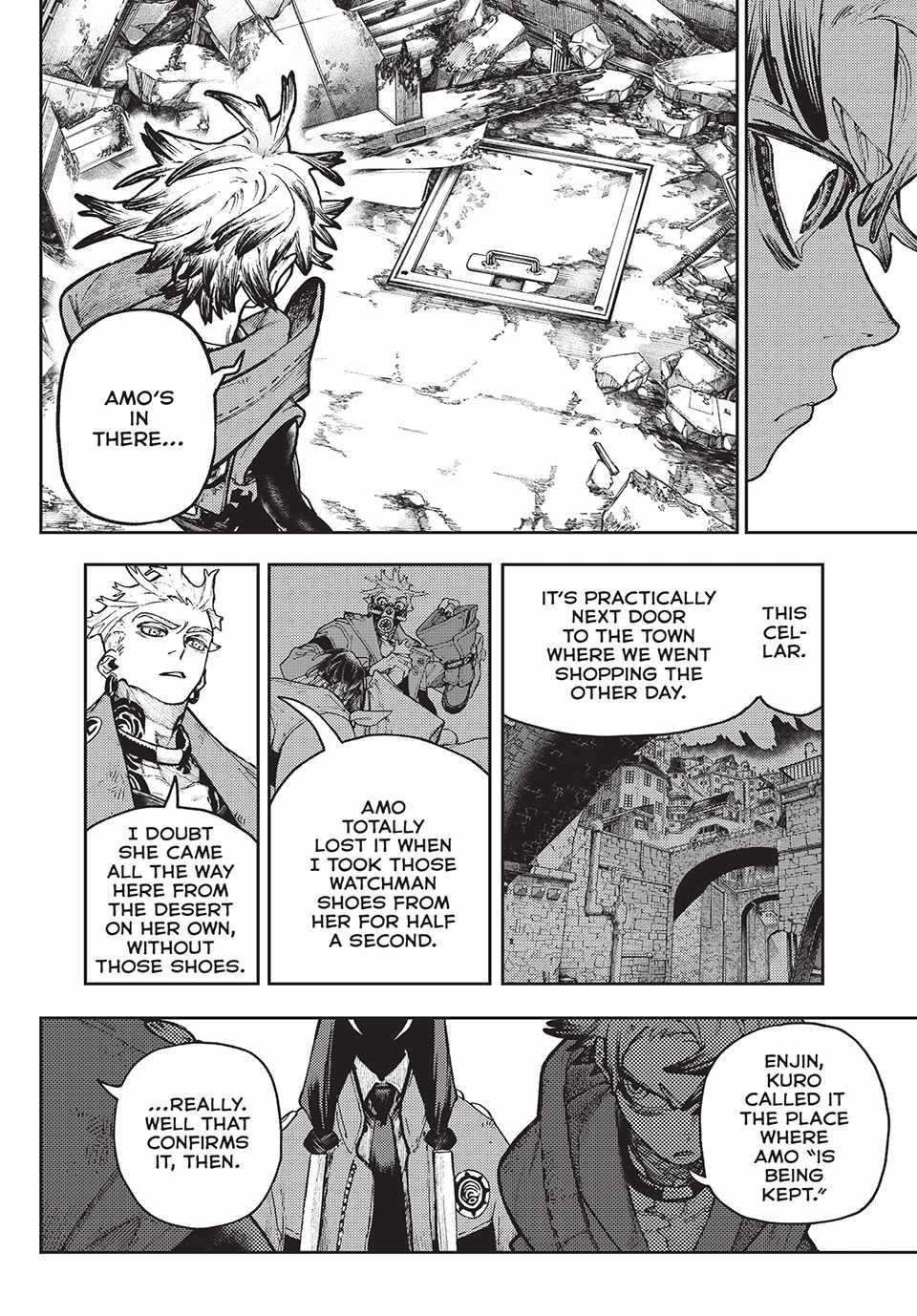 Gachiakuta Chapter 109 page 14 - Chapter 109: Amo’s Whereabouts. And…