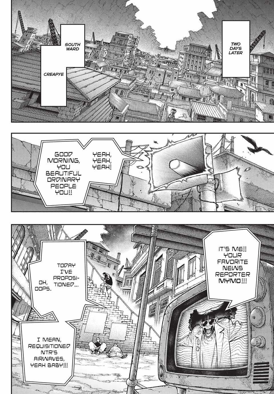 Gachiakuta Chapter 109 page 2 - Chapter 109: Amo’s Whereabouts. And…