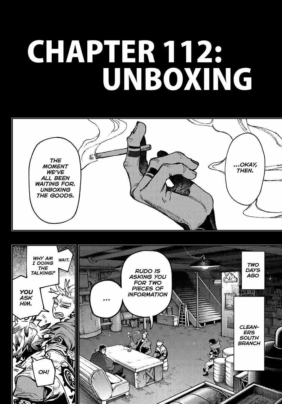 Gachiakuta Chapter 112 page 2 - Chapter 112: Unboxing