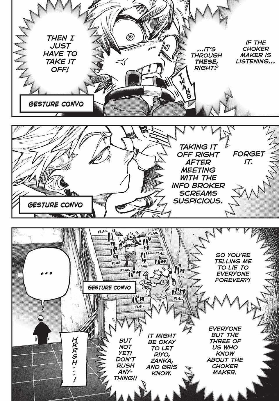 Gachiakuta Chapter 114 page 10 - Chapter 114: Flailin’