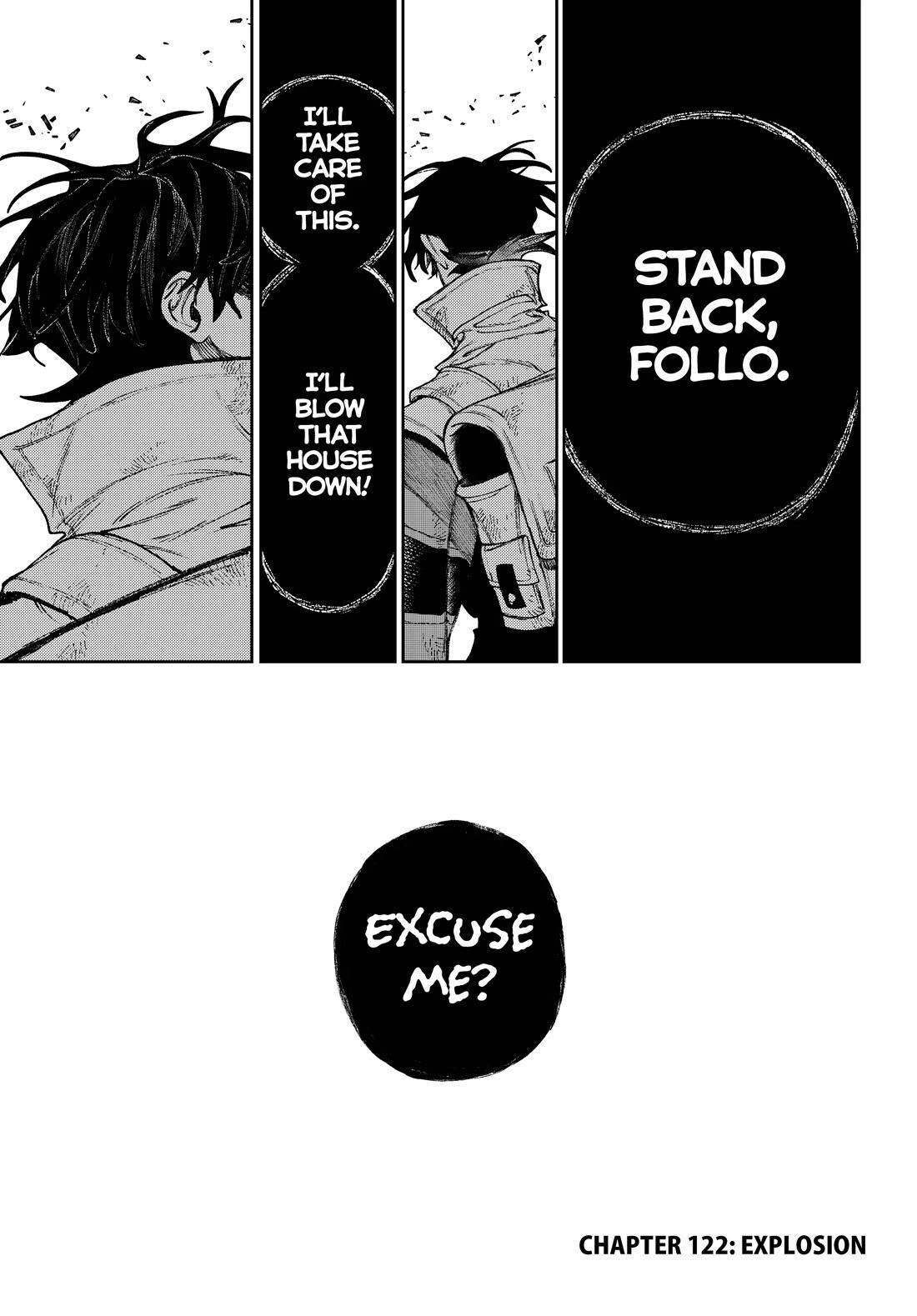 Gachiakuta Chapter 122 page 1 - Chapter 122: Explosion