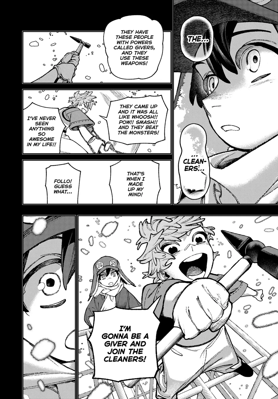 Gachiakuta Chapter 124 page 14 - Chapter 124: Me, Too