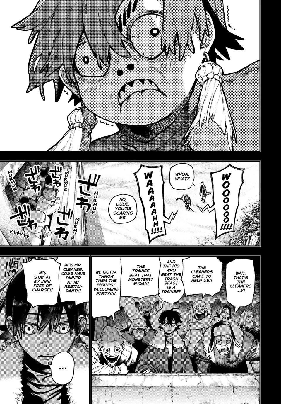 Gachiakuta Chapter 125 page 10 - Chapter 125: The Fate of the Faceless Mob
