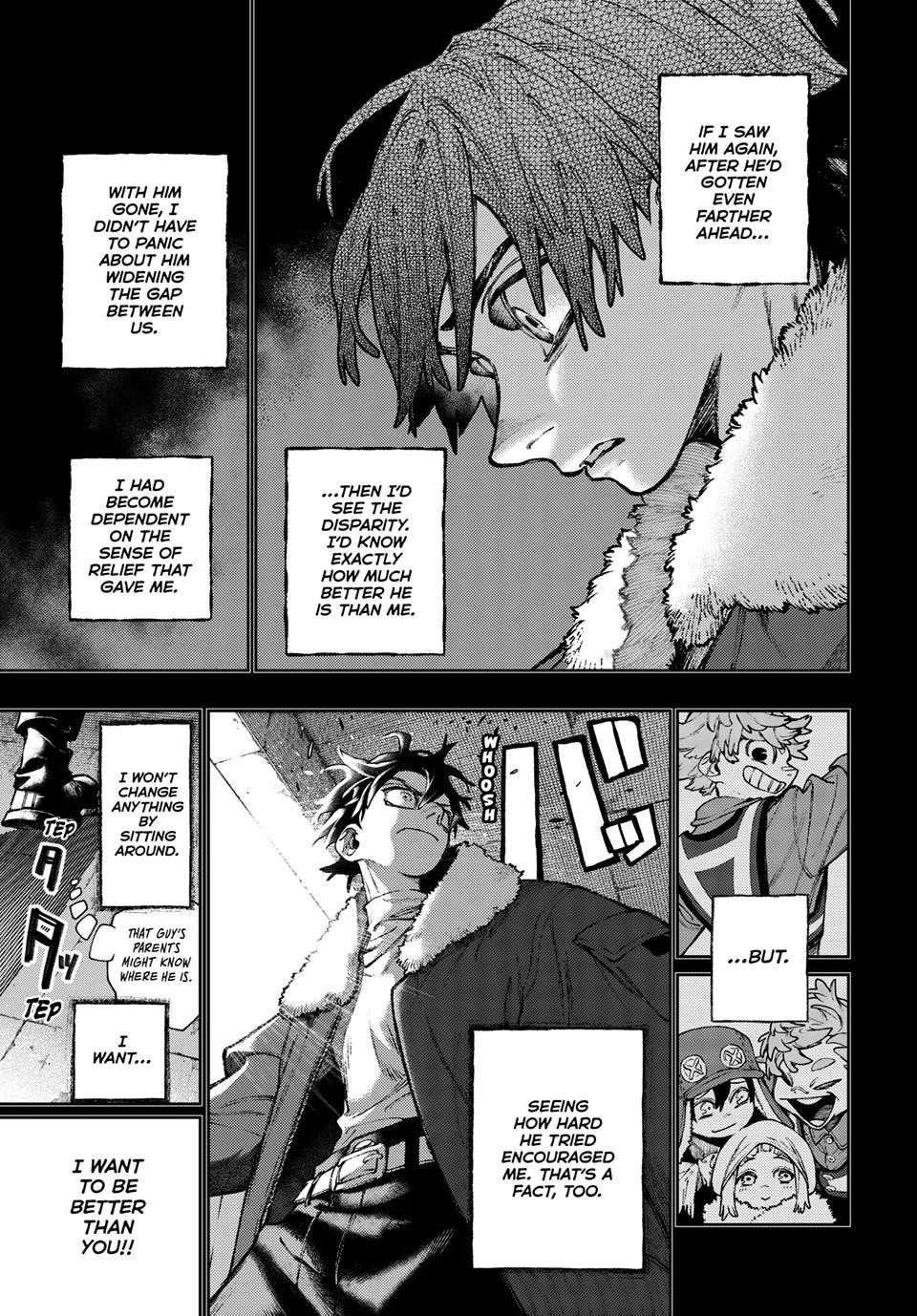Gachiakuta Chapter 125 page 12 - Chapter 125: The Fate of the Faceless Mob