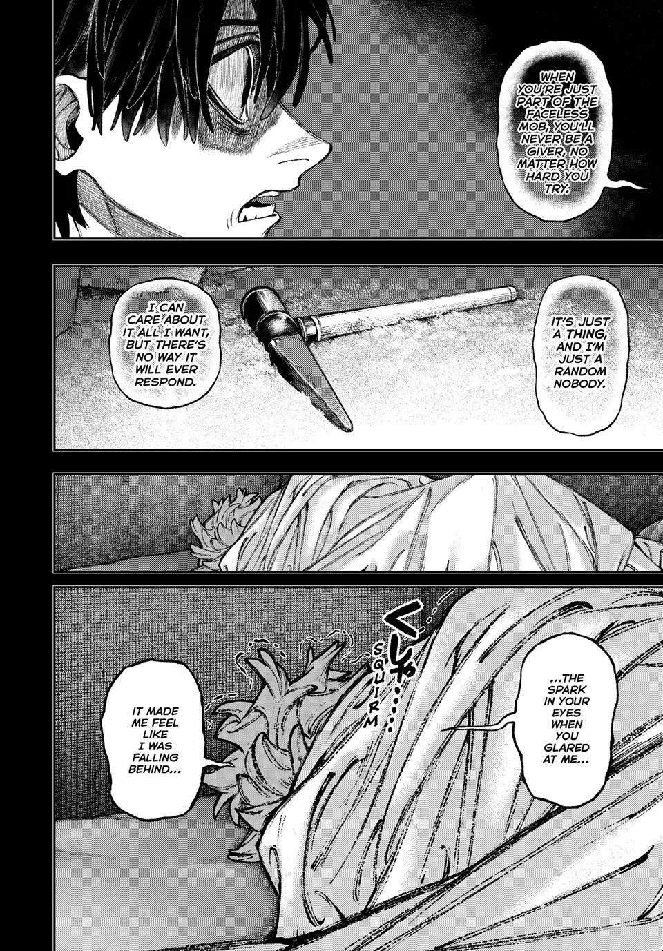Gachiakuta Chapter 125 page 15 - Chapter 125: The Fate of the Faceless Mob