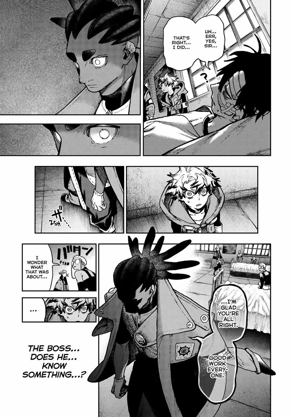 Gachiakuta Chapter 128 page 15 - Chapter 128: Follo Reprise