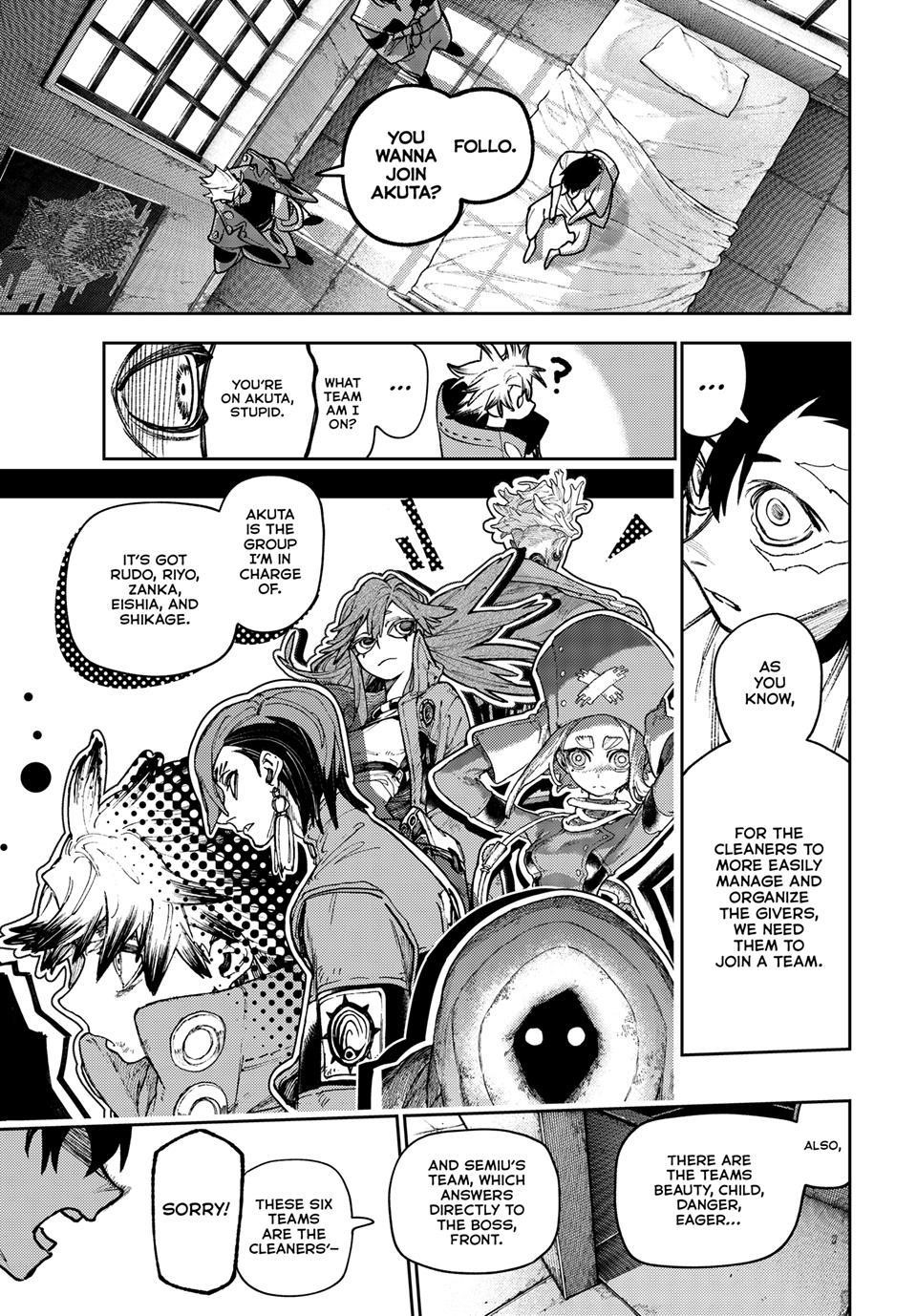 Gachiakuta Chapter 129 page 11 - Chapter 129: Joining the Team