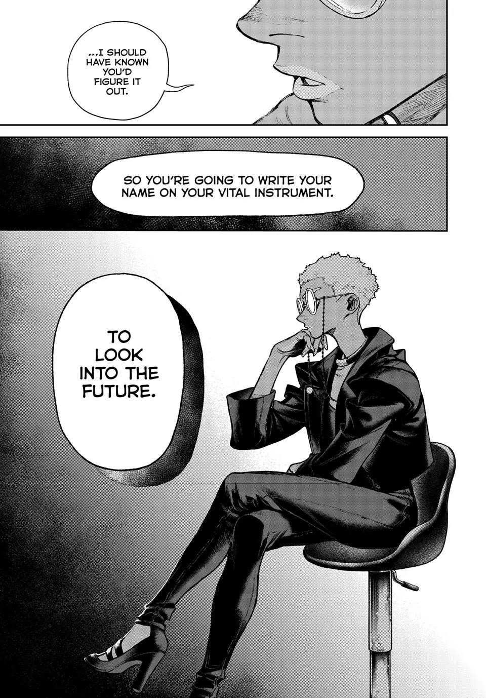 Gachiakuta Chapter 131 page 8 - Chapter 131: Requesting Leave