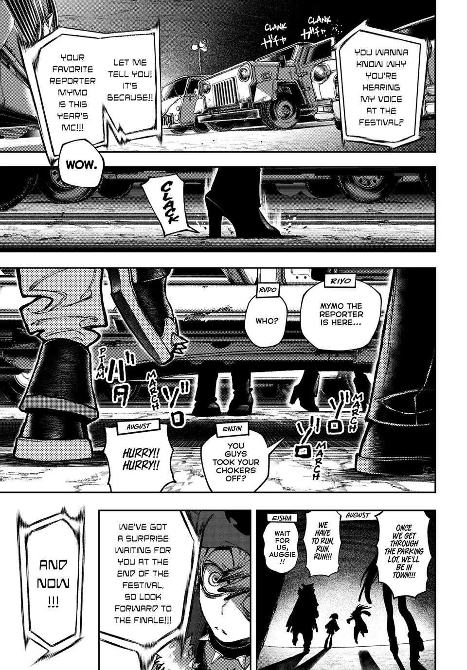 Gachiakuta Chapter 132 page 3 - Chapter 132: The Doll Festival