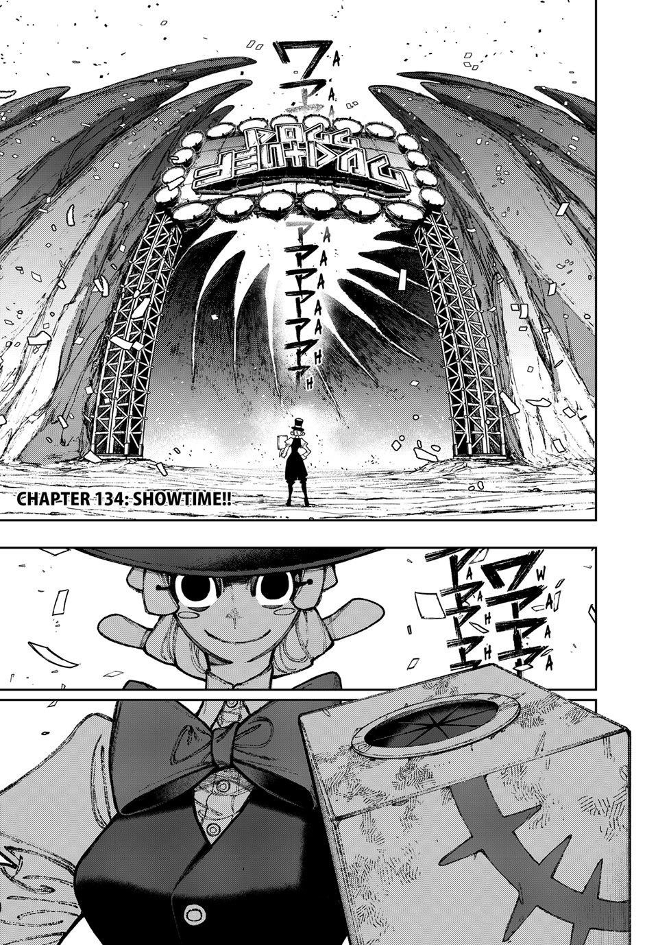 Gachiakuta Chapter 134 page 1 - Chapter 134: Showtime!!