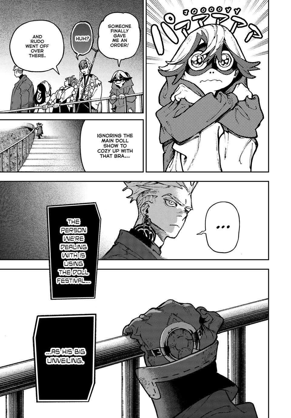 Gachiakuta Chapter 137 page 12 - Chapter 137: The Real Doll Festival