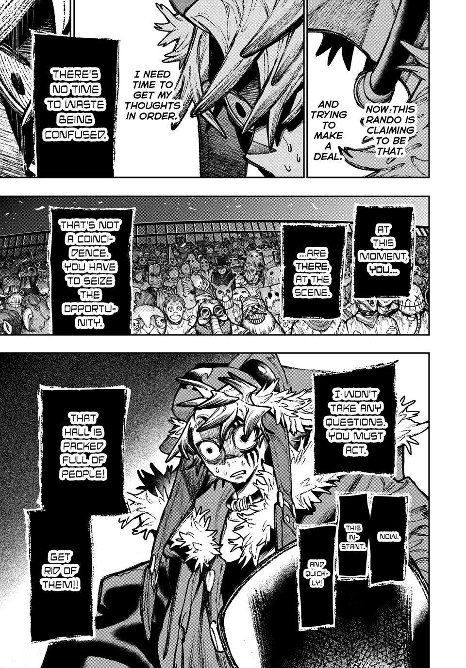 Gachiakuta Chapter 137 page 6 - Chapter 137: The Real Doll Festival