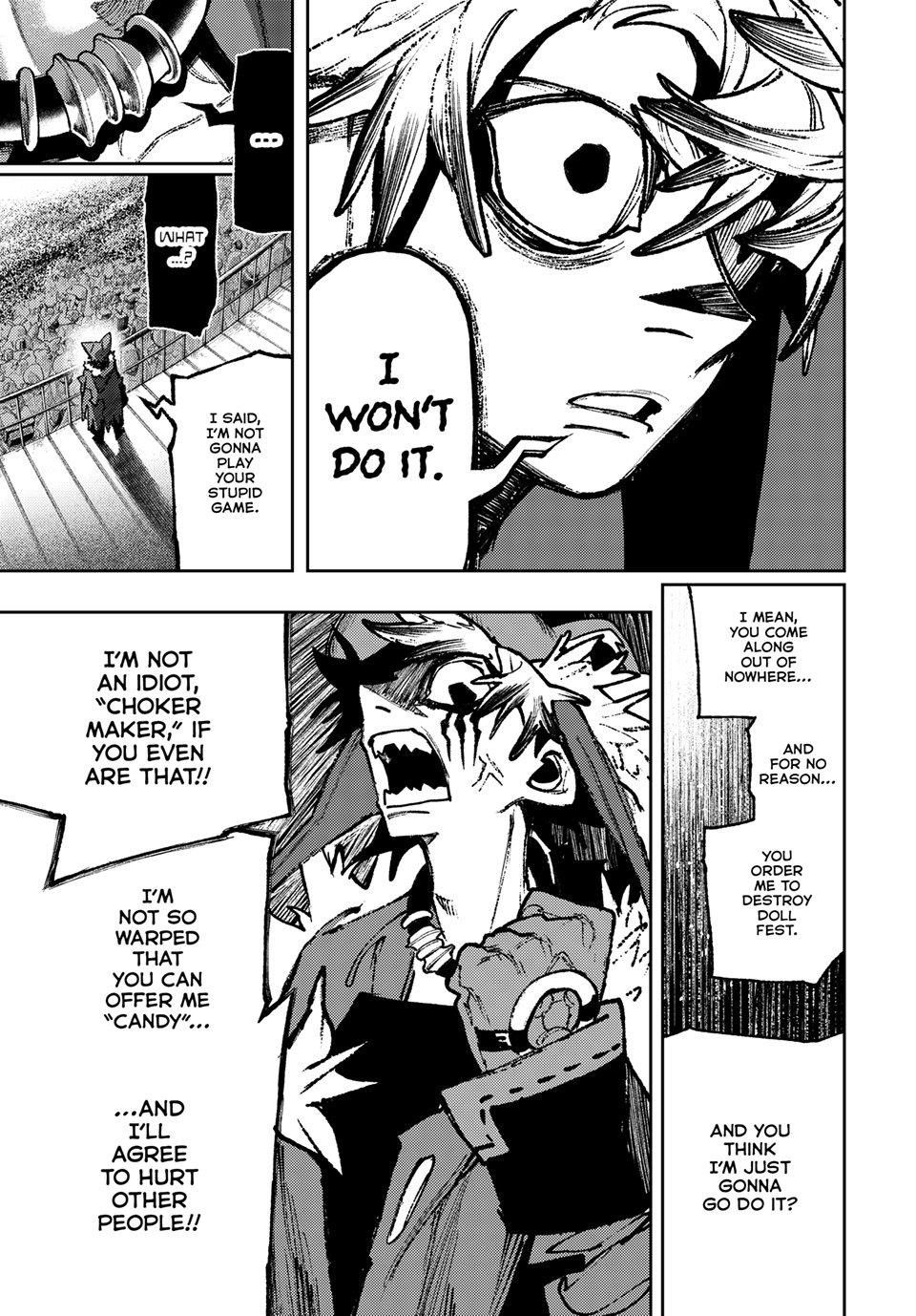 Gachiakuta Chapter 137 page 8 - Chapter 137: The Real Doll Festival