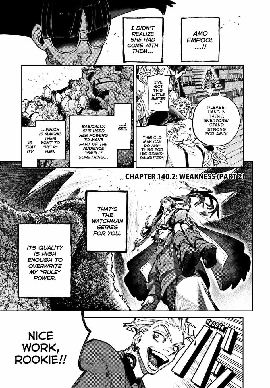 Gachiakuta Chapter 140.5 page 1 - Chapter 140.5: Weakness (Part 2)