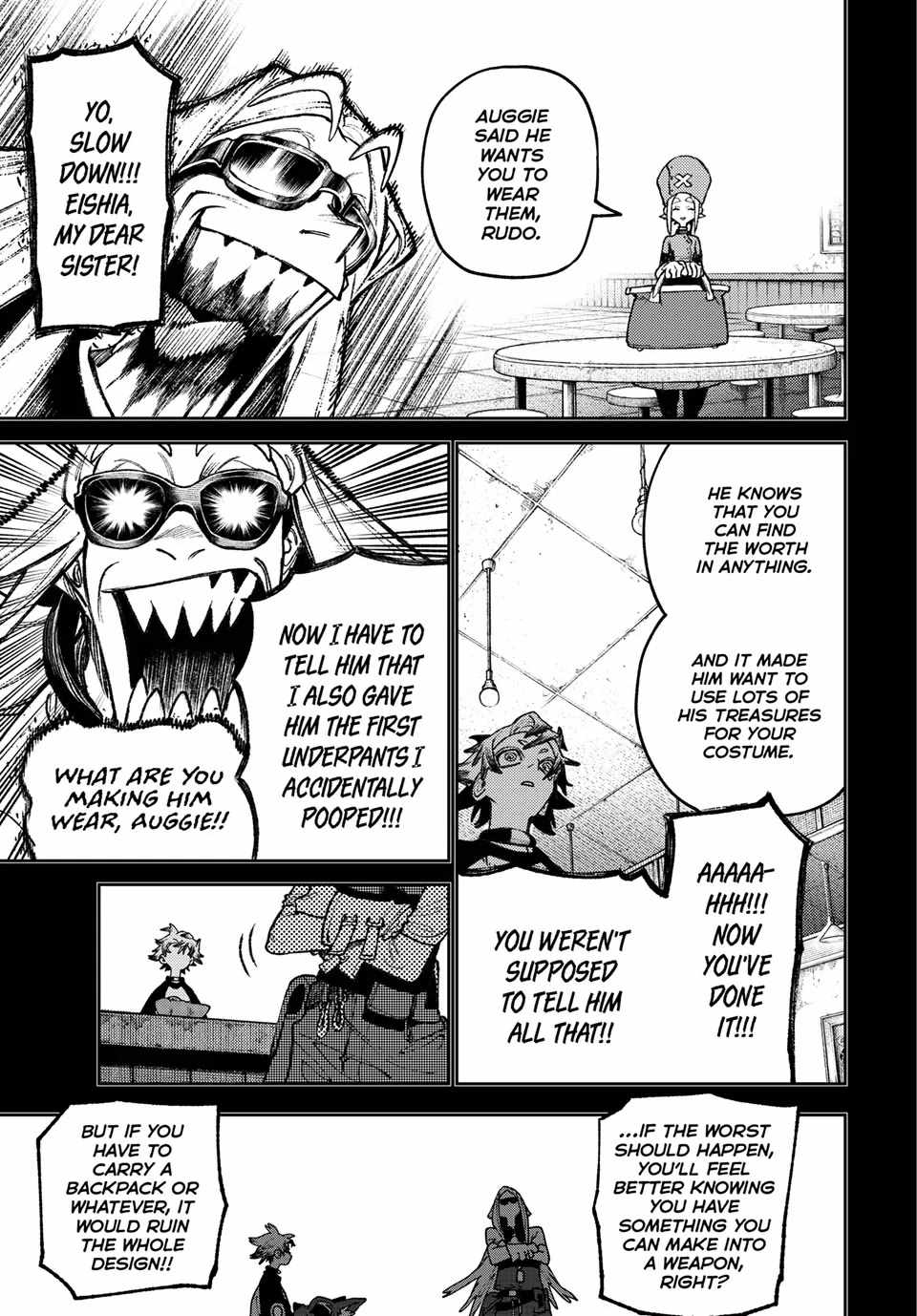 Gachiakuta Chapter 144 page 3 - Chapter 144: Simple