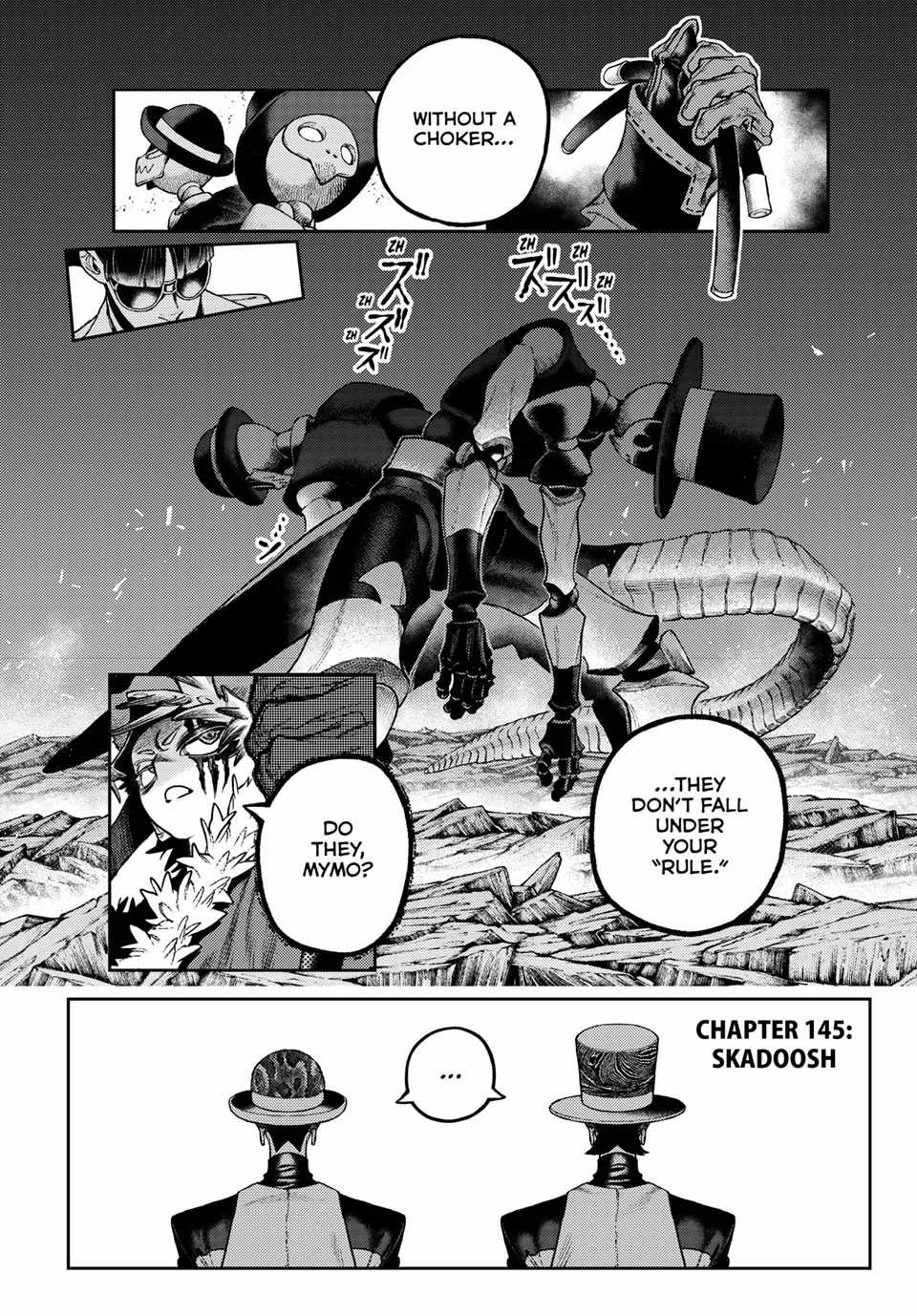 Gachiakuta Chapter 145 page 1 - Chapter 145: Skadoosh