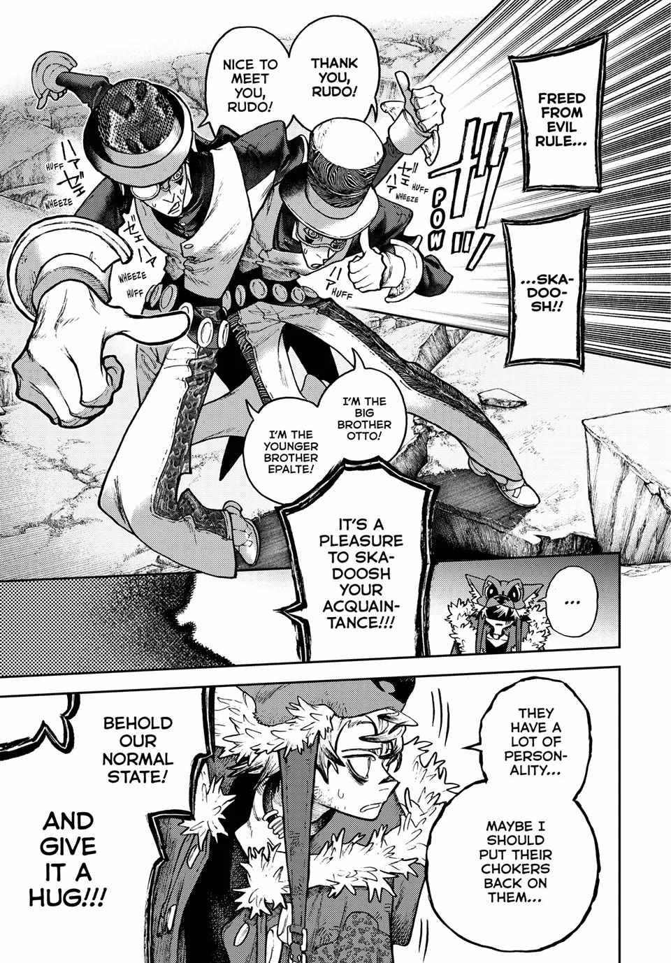 Gachiakuta Chapter 145 page 3 - Chapter 145: Skadoosh