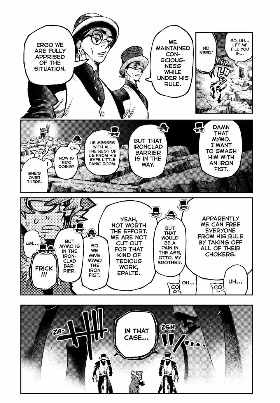 Gachiakuta Chapter 145 page 4 - Chapter 145: Skadoosh