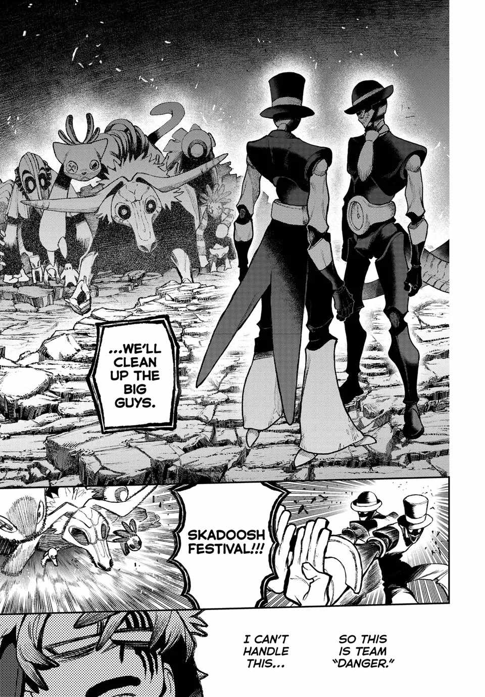 Gachiakuta Chapter 145 page 5 - Chapter 145: Skadoosh