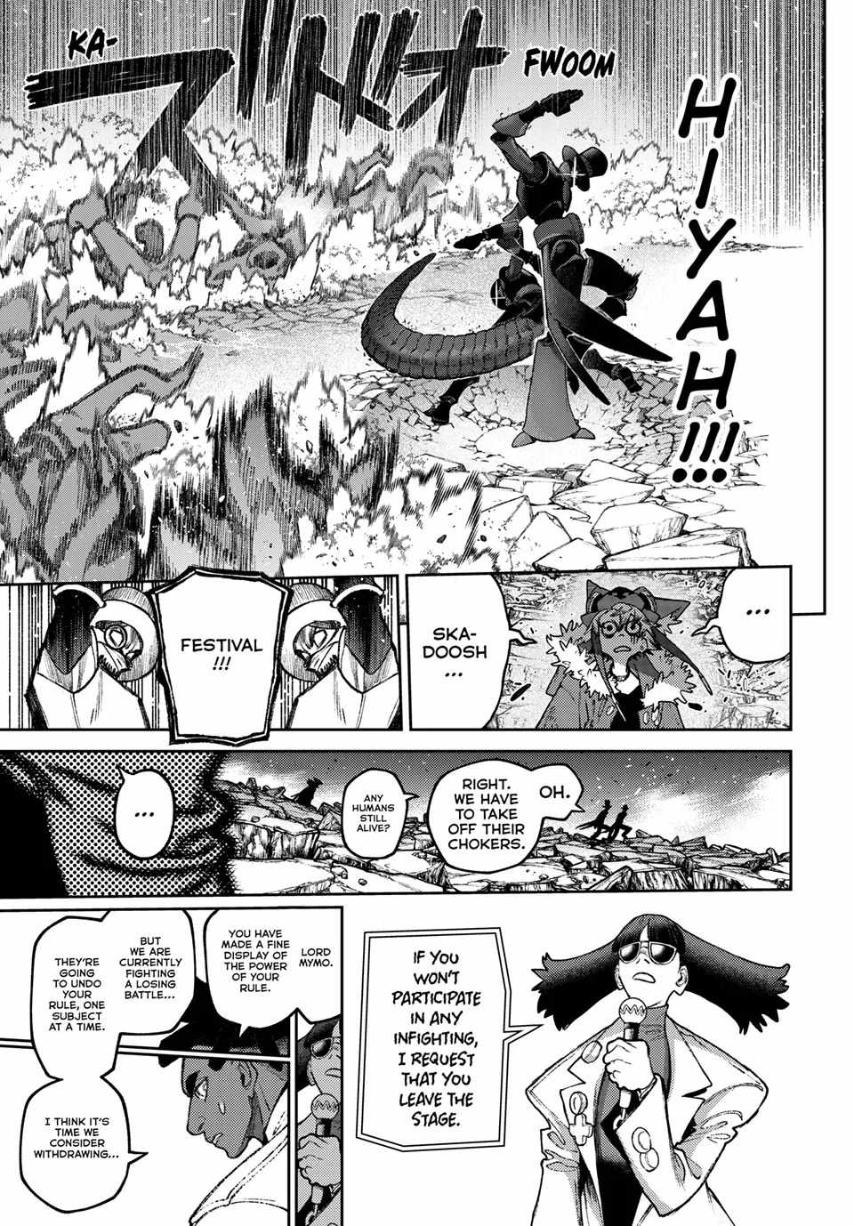 Gachiakuta Chapter 145 page 8 - Chapter 145: Skadoosh