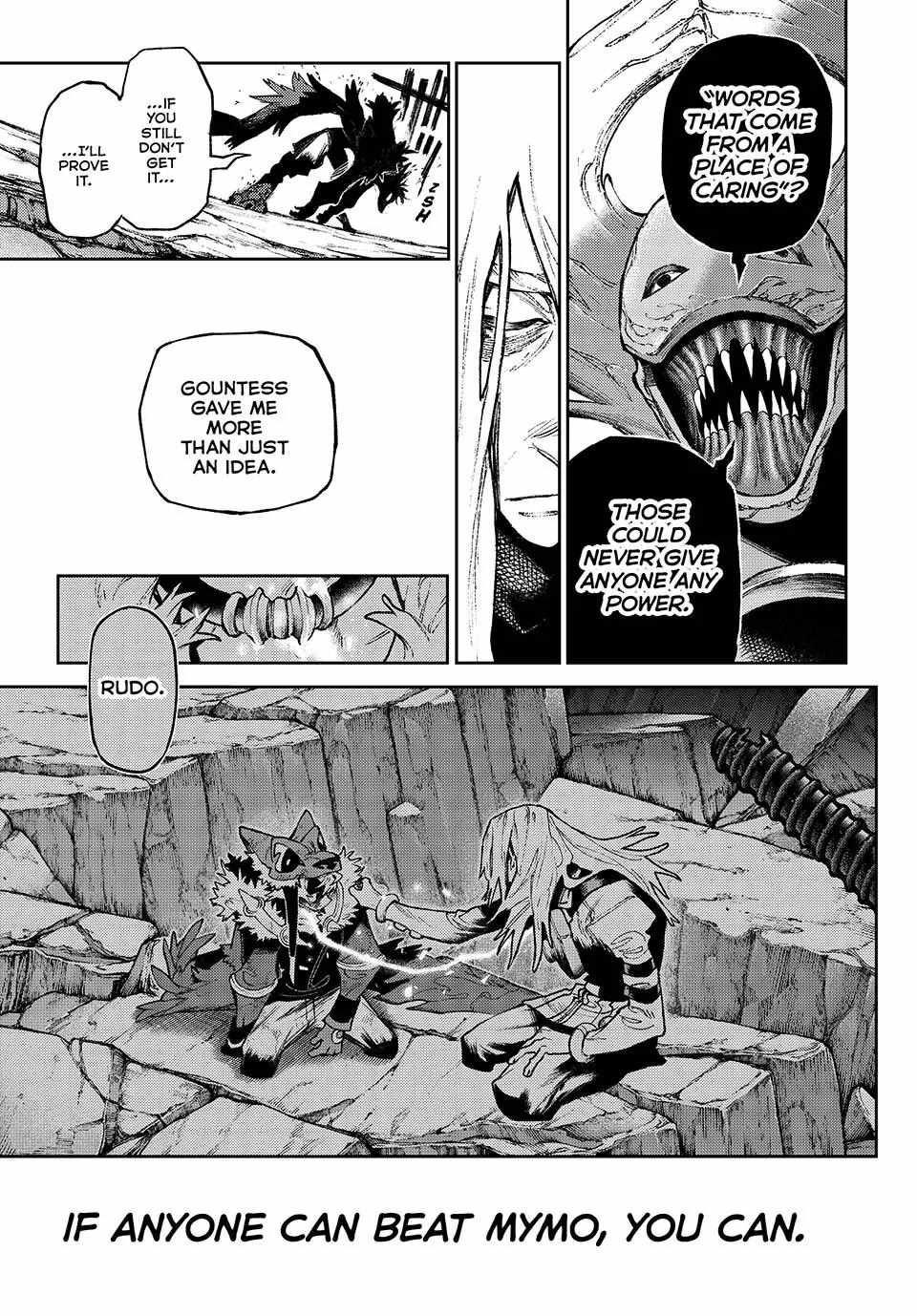 Gachiakuta Chapter 158 page 14 - Chapter 158: The Kind and Gentle Avenger