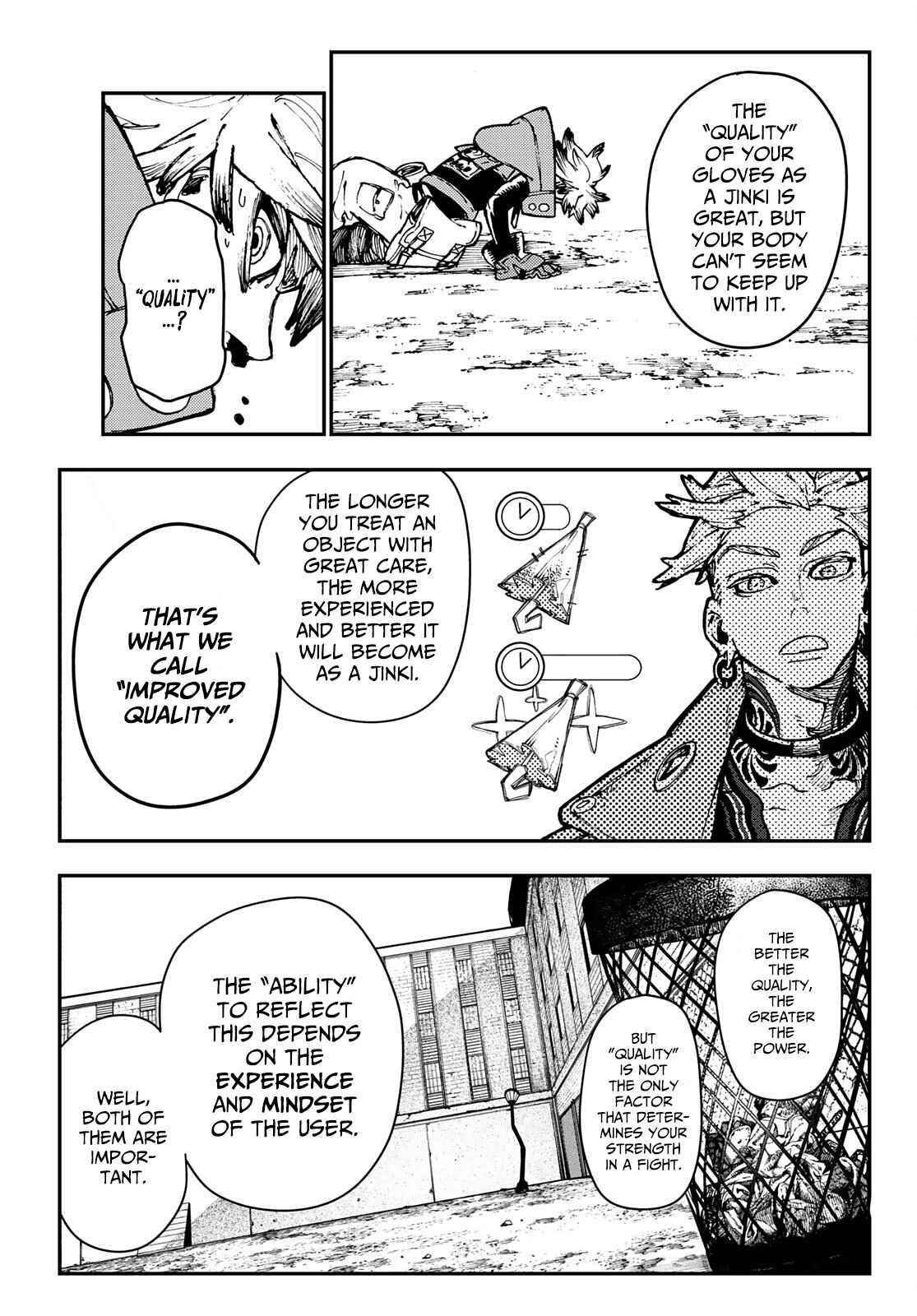 Gachiakuta Chapter 24 page 11 - Chapter 24: Rudo's Vital Instrument: P.S He Went On A Diet