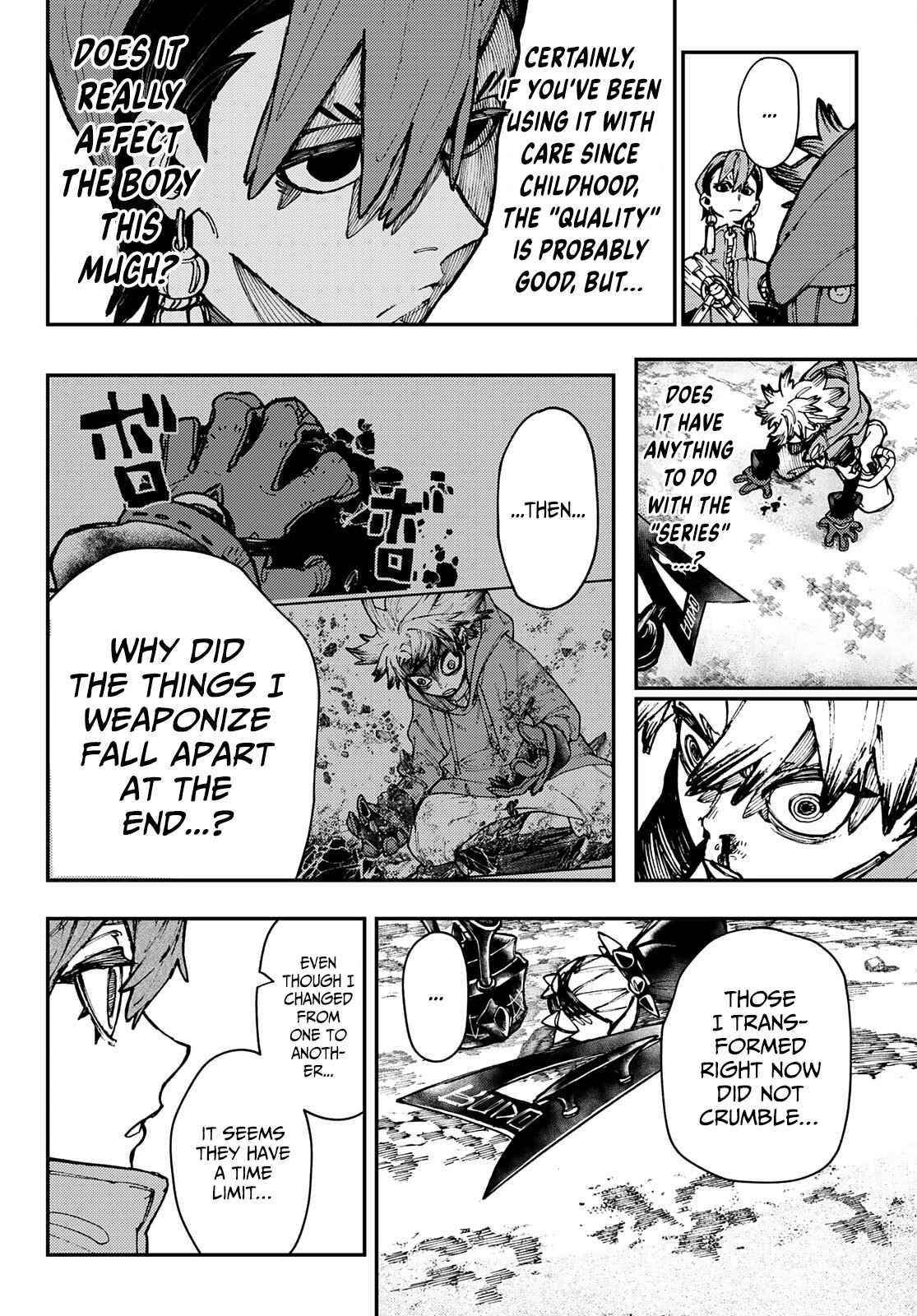 Gachiakuta Chapter 24 page 12 - Chapter 24: Rudo's Vital Instrument: P.S He Went On A Diet