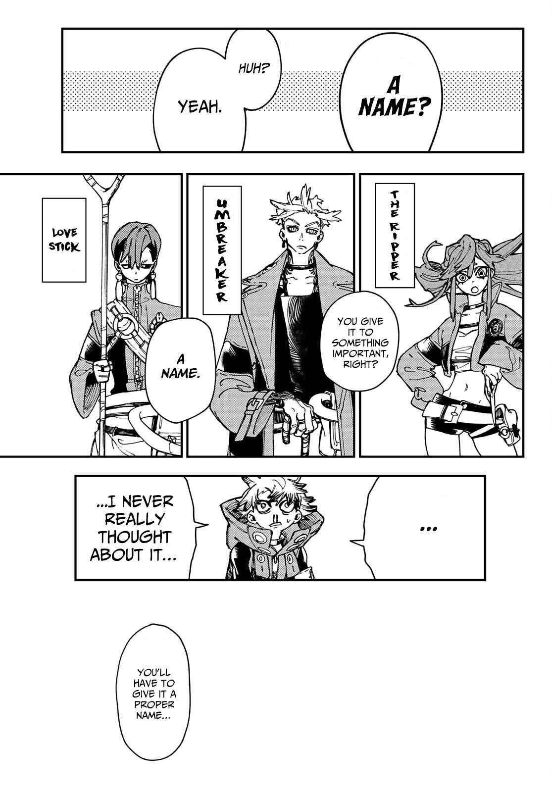 Gachiakuta Chapter 24 page 17 - Chapter 24: Rudo's Vital Instrument: P.S He Went On A Diet
