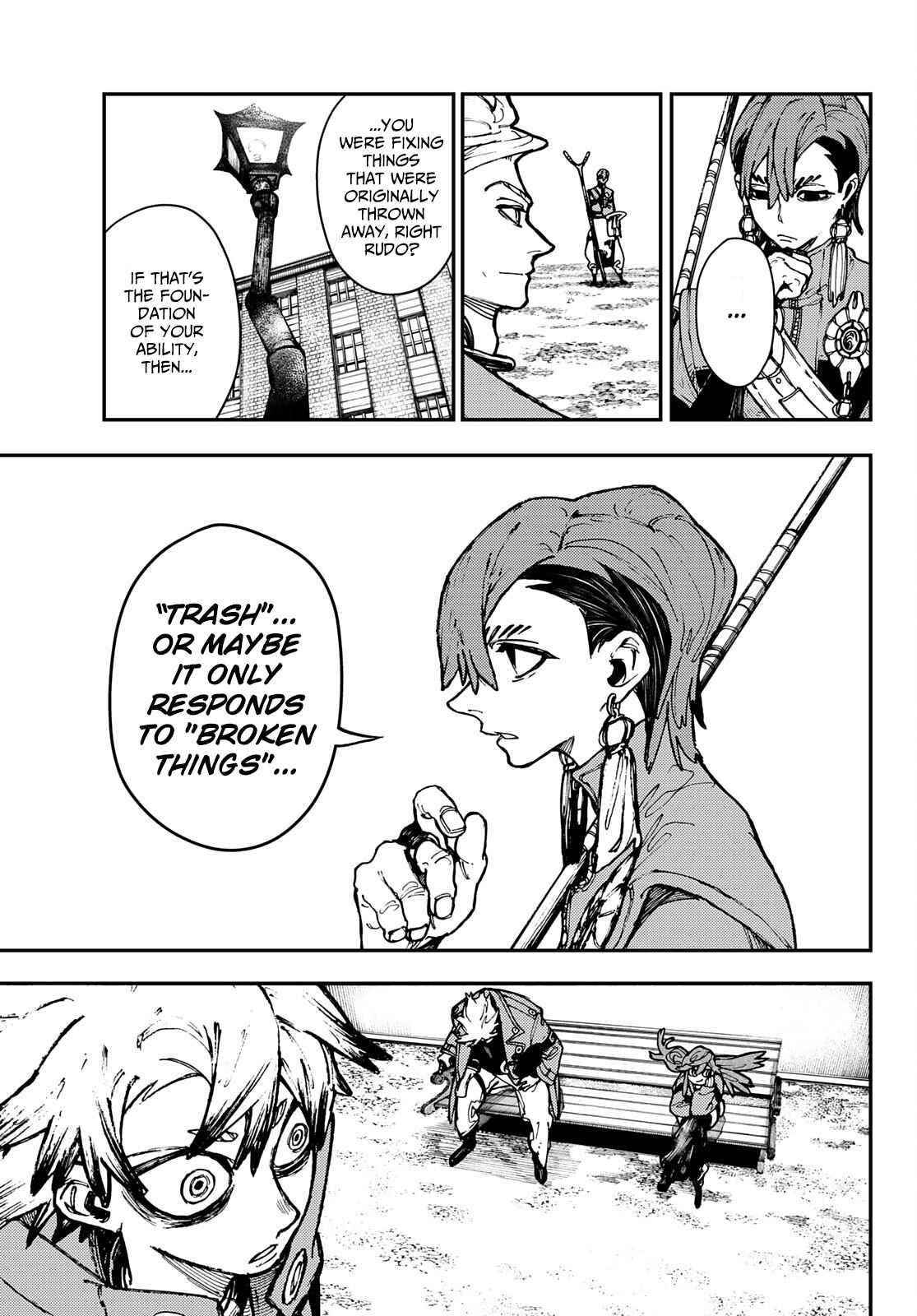 Gachiakuta Chapter 24 page 5 - Chapter 24: Rudo's Vital Instrument: P.S He Went On A Diet