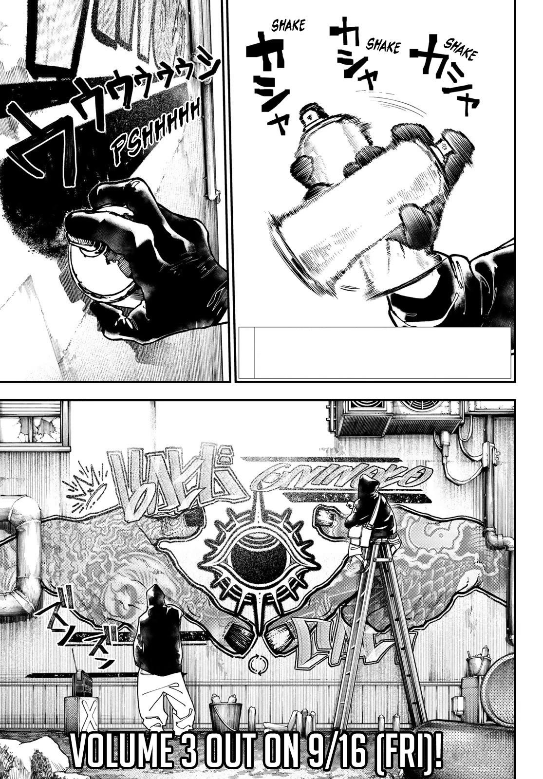 Gachiakuta Chapter 26 page 1 - Chapter 26: The City Of Graffiti