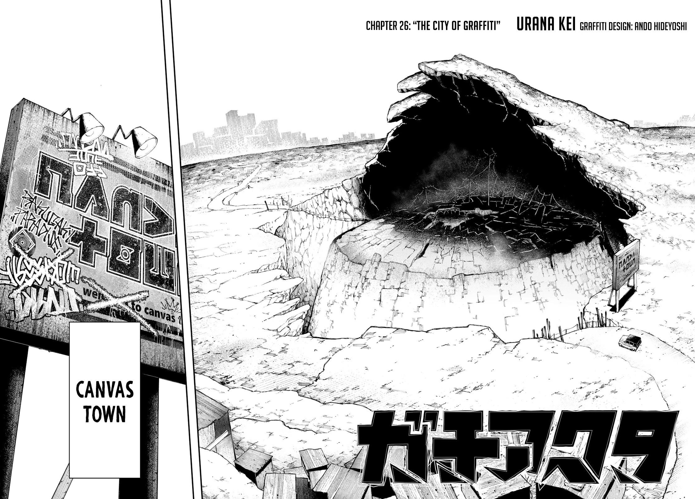 Gachiakuta Chapter 26 page 4 - Chapter 26: The City Of Graffiti