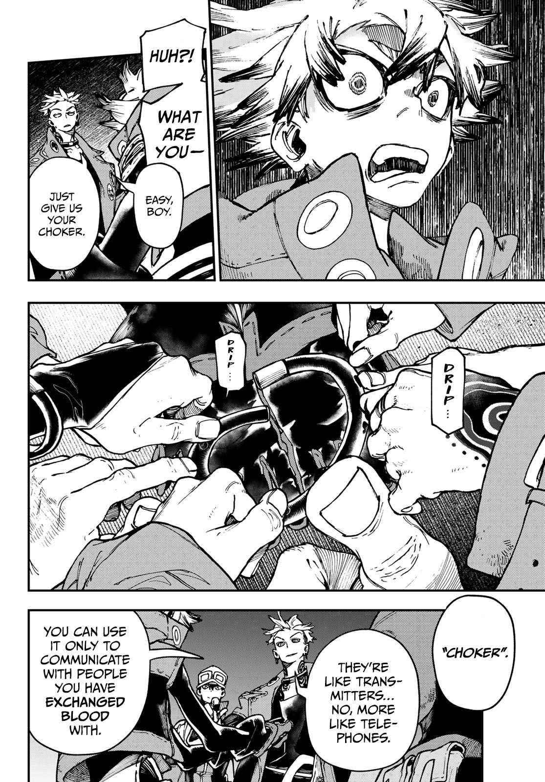 Gachiakuta Chapter 29 page 8 - Chapter 29: Penta: The Desert No Man's Land