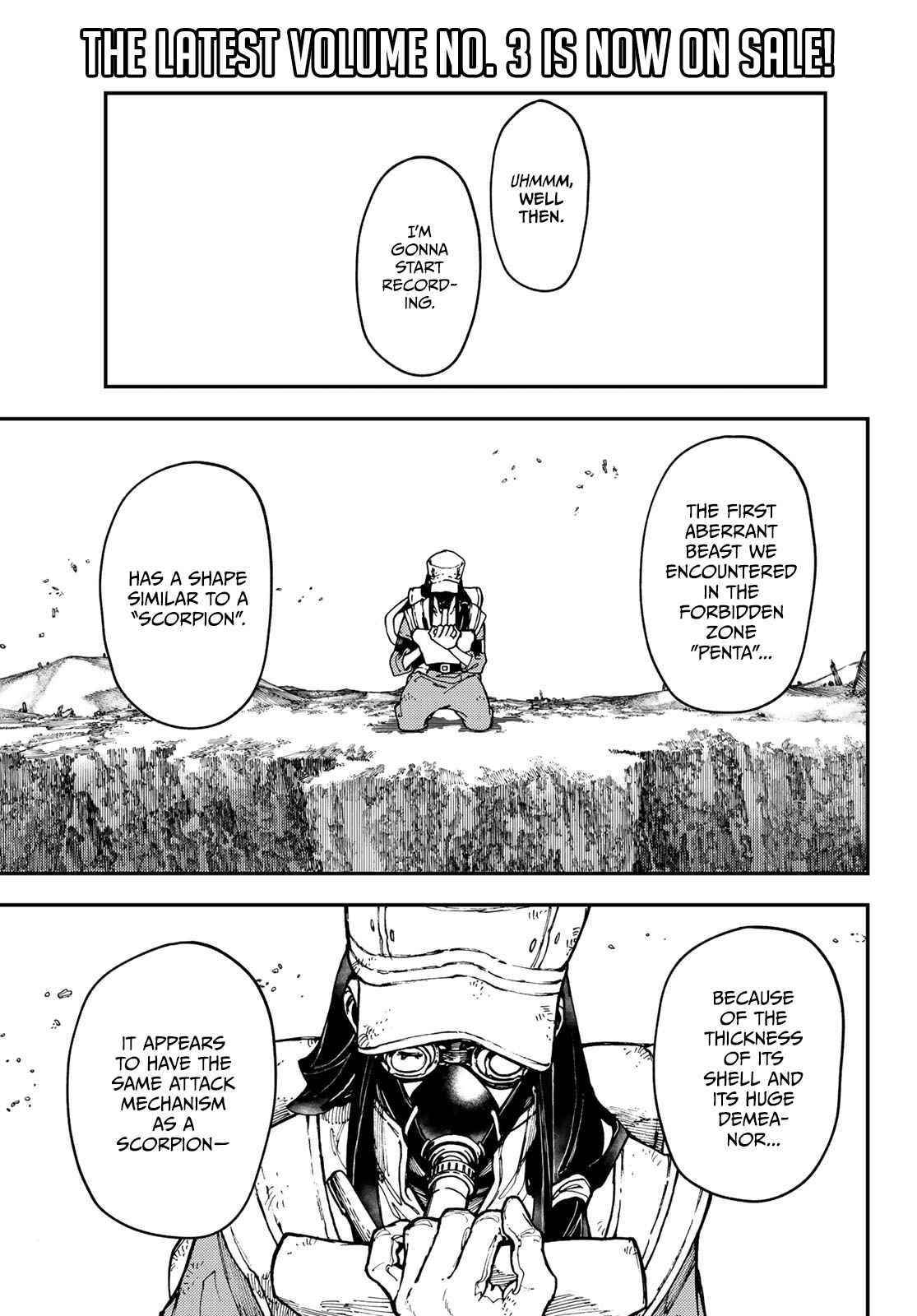 Gachiakuta Chapter 30 page 1 - Chapter 30: Penta: Vwhrrr Ka-Sniff