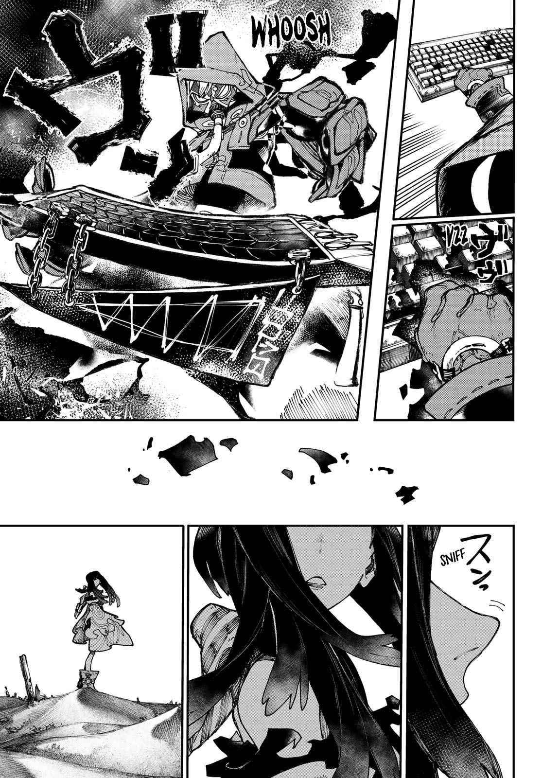 Gachiakuta Chapter 30 page 15 - Chapter 30: Penta: Vwhrrr Ka-Sniff