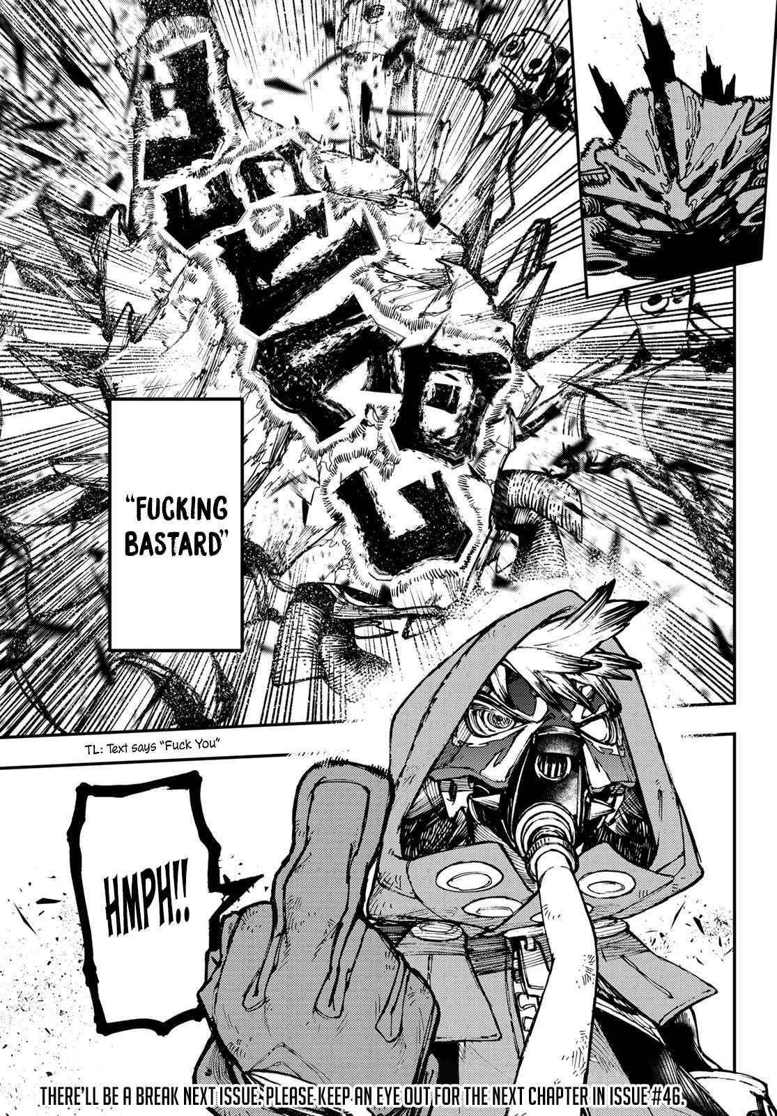 Gachiakuta Chapter 30 page 17 - Chapter 30: Penta: Vwhrrr Ka-Sniff