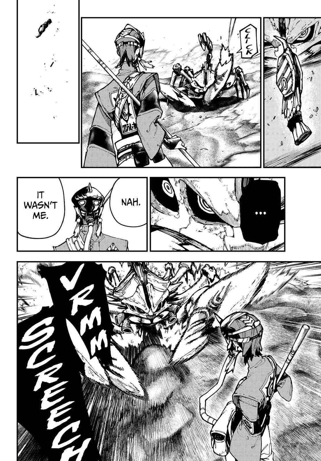 Gachiakuta Chapter 30 page 7 - Chapter 30: Penta: Vwhrrr Ka-Sniff