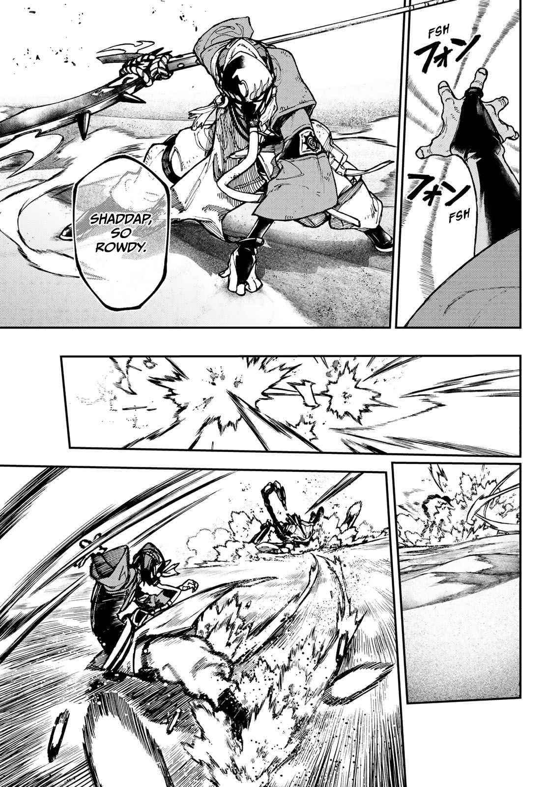 Gachiakuta Chapter 30 page 8 - Chapter 30: Penta: Vwhrrr Ka-Sniff