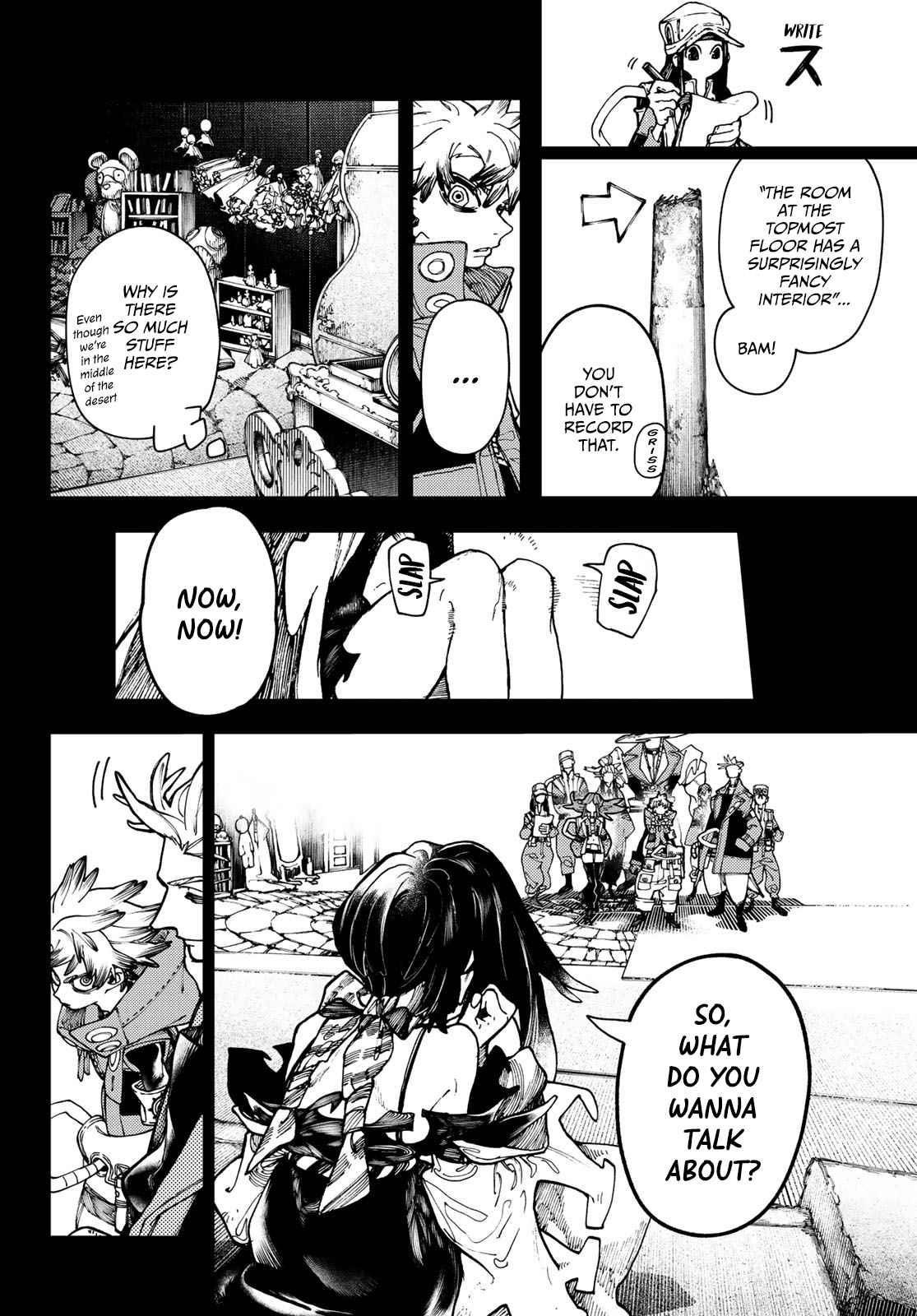 Gachiakuta Chapter 32 page 10 - Chapter 32: Amo's Hospitality