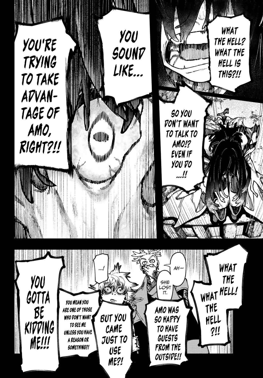 Gachiakuta Chapter 32 page 14 - Chapter 32: Amo's Hospitality