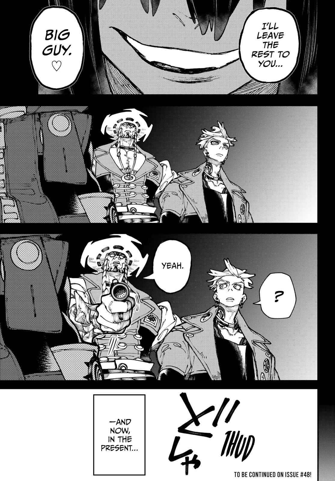 Gachiakuta Chapter 32 page 19 - Chapter 32: Amo's Hospitality