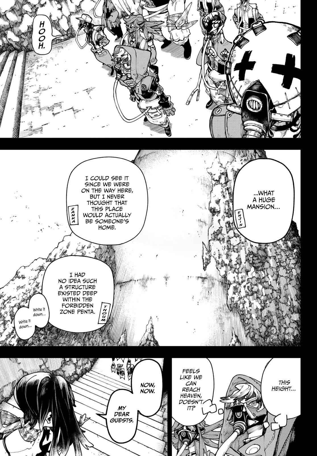 Gachiakuta Chapter 32 page 5 - Chapter 32: Amo's Hospitality